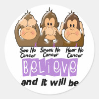 Siehe Speak Hear No Cancer 1