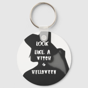 SIEHE WIE WITCH IN HALLOWEN AUS SCHLÜSSELANHÄNGER