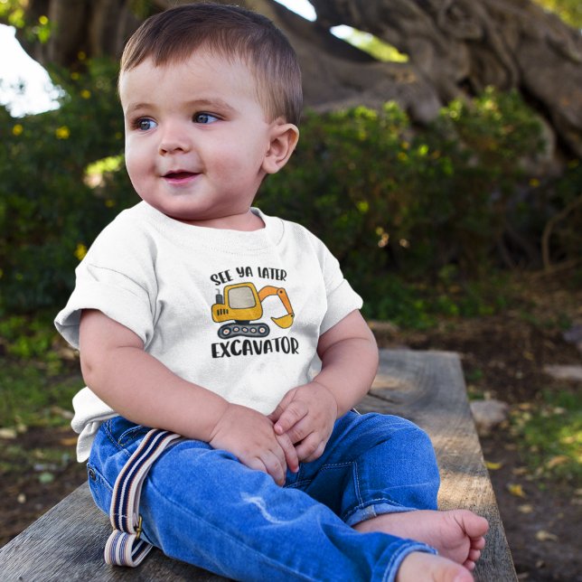 Siehe Ya Spater Bagger T - Shirt (Von Creator hochgeladen)