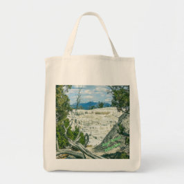 Siehe Yellowstone Angel Terrace auf Urlaub Tragetasche