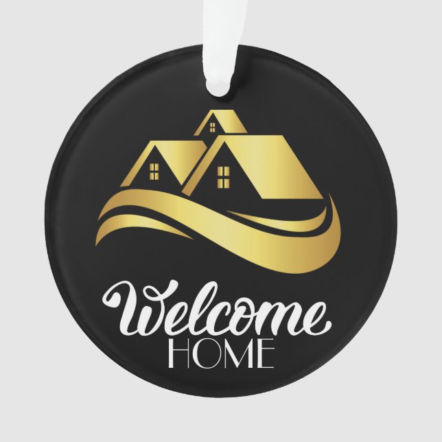 Siehe Zurück - Begrüßende Zuhause Ornament (Vorderseite)