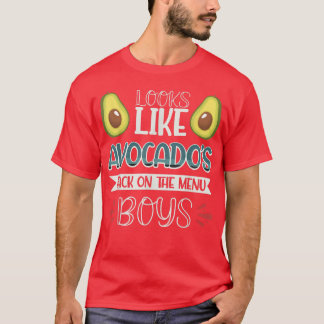 Sieht aus wie Avocado's Back on the Menu Boys T-Shirt