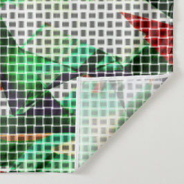 Sieht aus wie ein Korb über einem Foto Gras Wandteppich