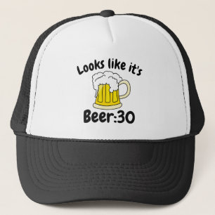 Sieht aus wie sein Beer30 Drinking Spaß Truckerkappe
