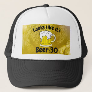 Sieht aus wie sein Beer30 Drinking Spaß Truckerkappe