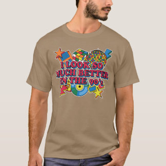 Sieht besser aus in 90er Cool Retro Chill Vintage T-Shirt