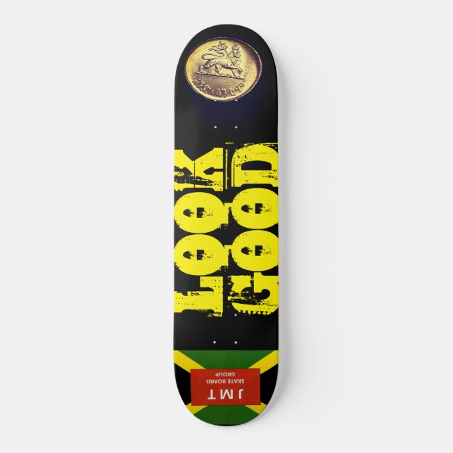 SIEHT GUT AUS Skateboard (Vorderseite)