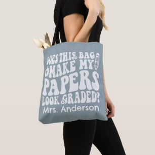 Sieht meine Arbeit mit dieser Tasche benotet aus L