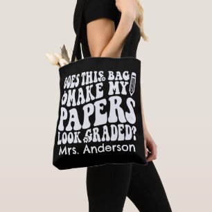 Sieht meine Arbeit mit dieser Tasche benotet aus L
