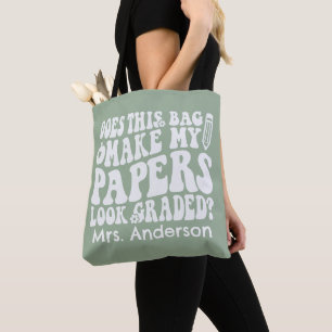 Sieht meine Arbeit mit dieser Tasche benotet aus L