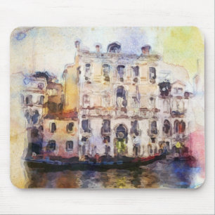 Sieht Od Venedig an, das im künstlerischen Mousepad