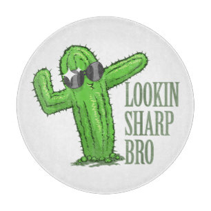 Sieht scharf aus Bruder Schneidebrett