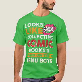 Sieht so aus, als ob ich Comic-Bücher auf dem Rück T-Shirt
