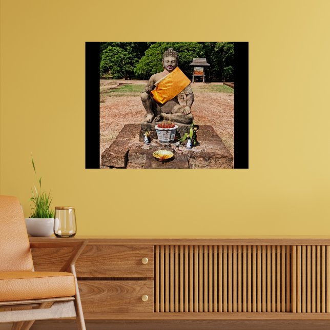 Siem Reap Buddha Poster (Wohnzimmer 2)