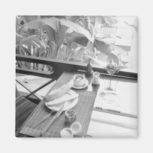 Siem Reap Cambodia, Kontinentales Frühstück Magnet (Vorne)