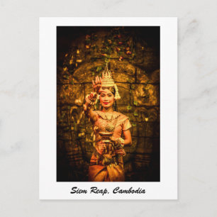 Siem Reap, Kambodscha Postkarte