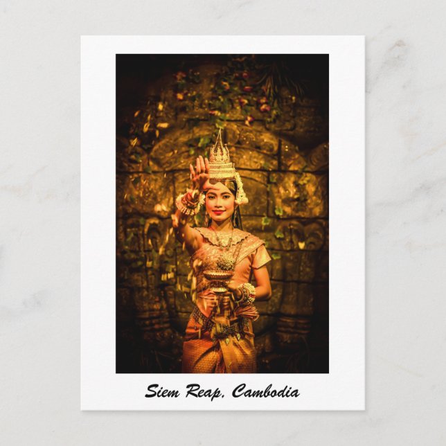 Siem Reap, Kambodscha Postkarte (Vorderseite)