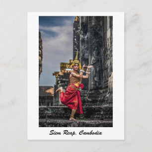 Siem Reap, Kambodscha Postkarte
