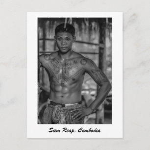 Siem Reap, Kambodscha Postkarte