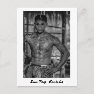 Siem Reap, Kambodscha Postkarte