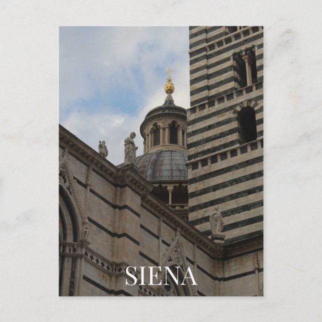 Siena Cathedral Postcard Postkarte (Vorderseite)