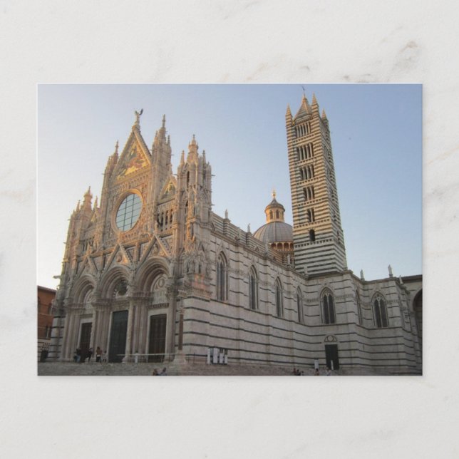Siena Duomo Postcard Postkarte (Vorderseite)