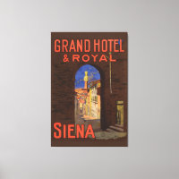 Siena Grand Royal Hotel Vintag Italienisch Travel 