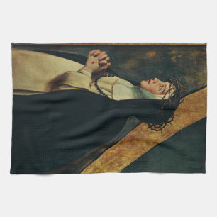 Siena Heilige Katharina von Juan Bautista Maino Geschirrtuch