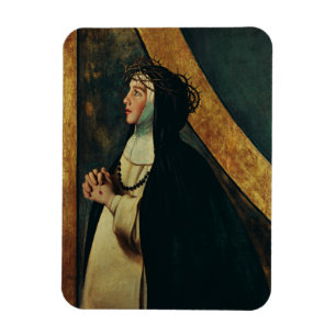 Siena Heilige Katharina von Juan Bautista Maino Magnet