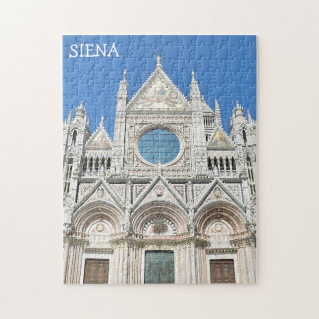 Siena, Italien Puzzle (Vertikal)