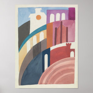 Siena Sophie Taeuber-Arp Poster