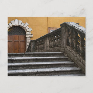 Siena, Toskana, Italien - Blick von unten auf Postkarte