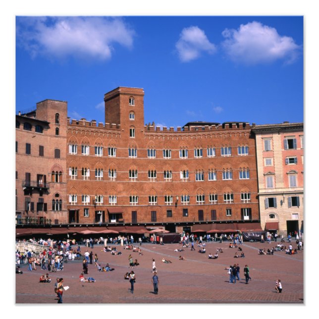 Siena Toskana Italien Fotodruck (Vorne)