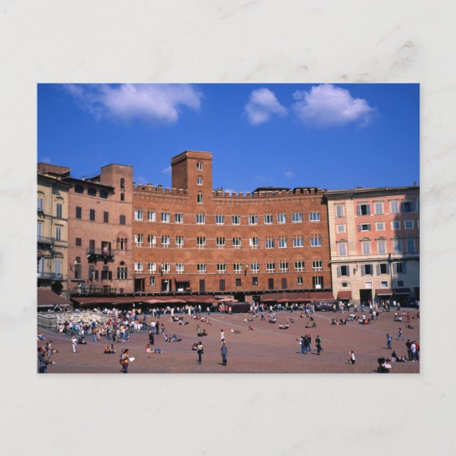 Siena Toskana Italien Postkarte (Vorderseite)