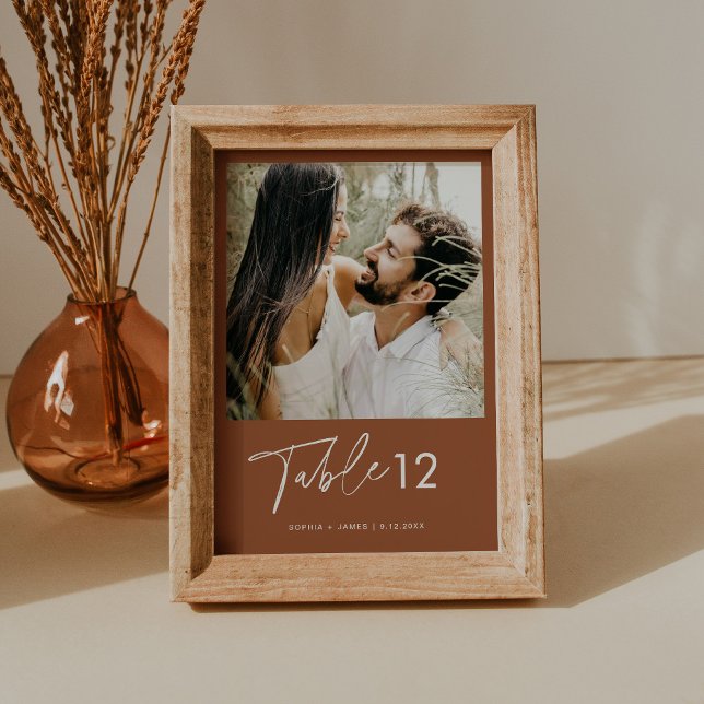 SIENNA BOHEMISCH FOTO TISCHNUMMER 12X18 (Von Creator hochgeladen)