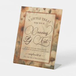 Sienna Boho Floral Dancing Feet Flip Flop Wedding  Sockelschild