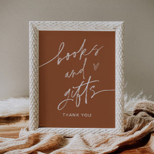 SIENNA Bücher und Geschenke Kinderdusche Zeichen Poster