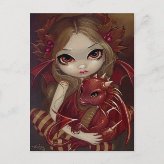 "Sienna Dragonling" Postkarte (Vorderseite)