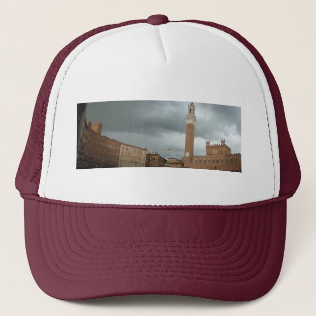 Sienna_Piazza Del Campo Truckerkappe (Vorderseite)