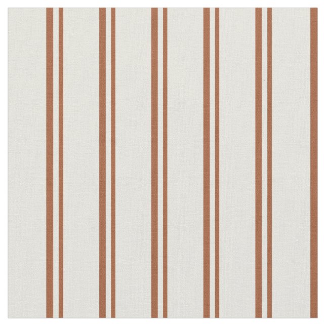 Sienna und Beige Farbmuster Stoff (Nahaufnahme)