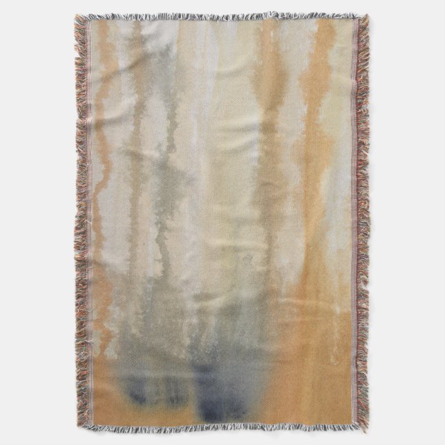 Sienna Wilds Aquarell Print Decke (Vorderseite Vertikal)