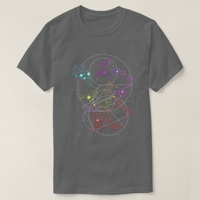 SieRa Konstellationen T-Shirt (Design vorne)