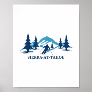 Sierra-at-tacute Ss Niedlich Ss California Ski Res Poster