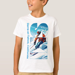Sierra-at-tahoe Cooler Skiurlaub Ski Außenbereich T-Shirt