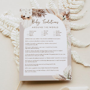 SIERRA Baby Traditionen rund um das Weltspiel Einladung