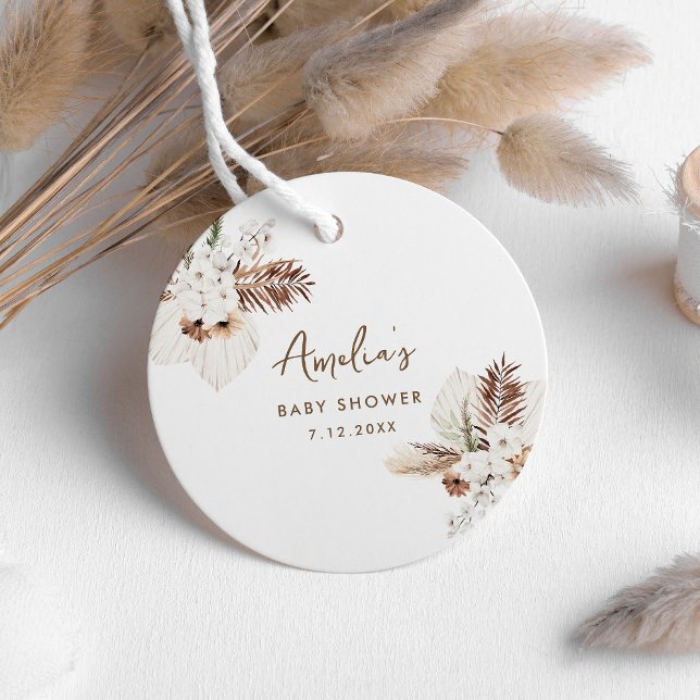 SIERRA Bohomian Baby Dusche Geschenkanhänger (Von Creator hochgeladen)