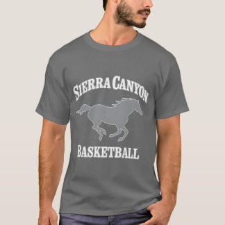 Sierra Canyon Basketball Mit Pferdemädchen T-Shirt