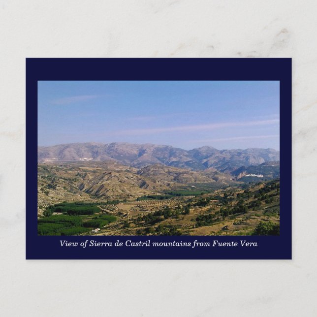 Sierra de Castril, Granada, Spanien Postkarte (Vorderseite)