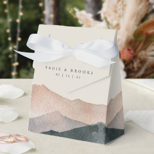 Sierra Dusk   Wüstenberg-Sonnenuntergangs-Hochzeit Geschenkschachtel
