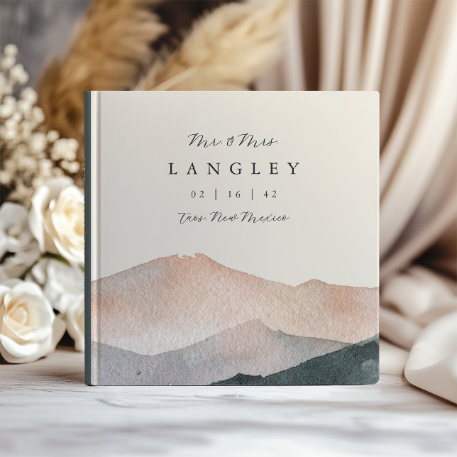 Sierra Dusk | Wüstenberg Sonnenuntergangssonne Gästebuch (Von Creator hochgeladen)